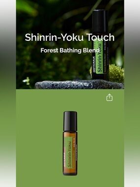 doTERRA Shinrin-Yoku Touch Roller - Forest Bathing Blend (Green Label)